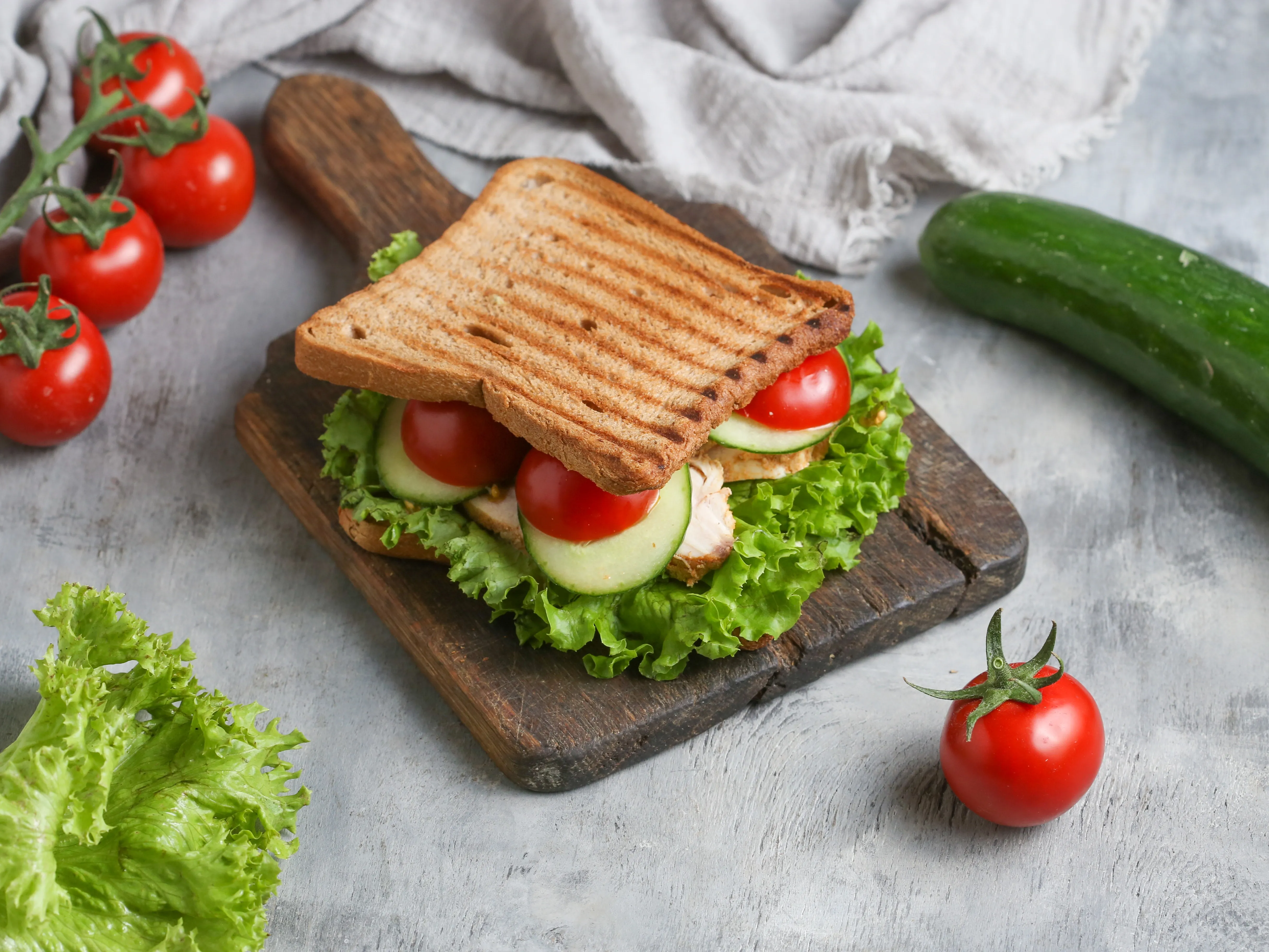 toast-with-chicken