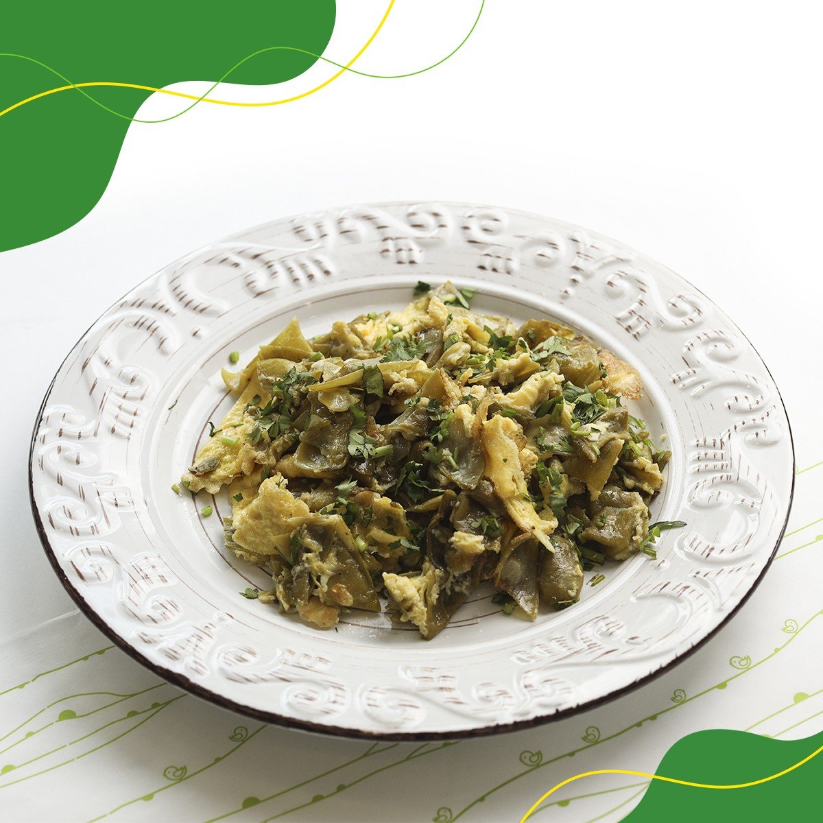green-beans-with-eggs