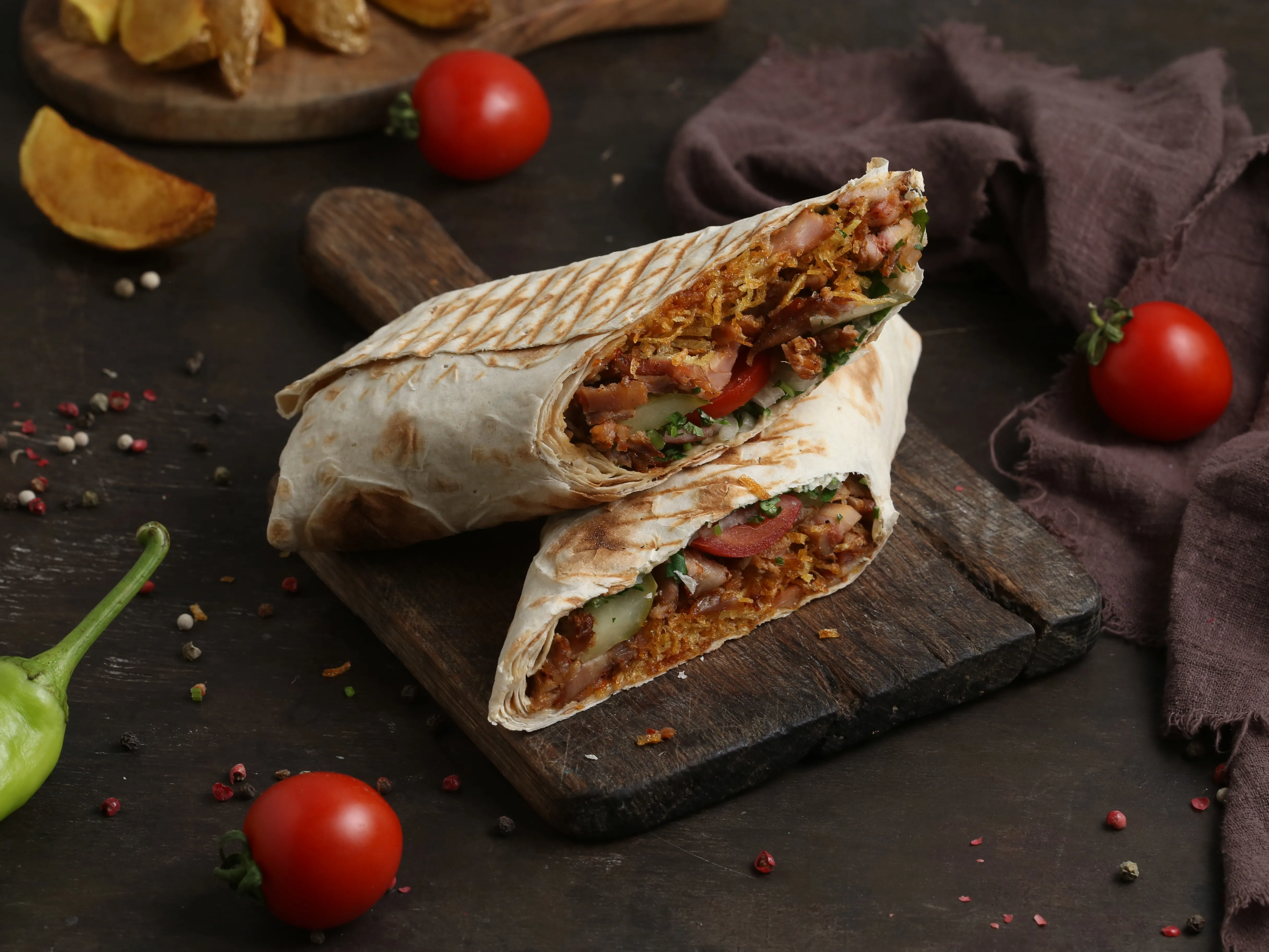 chicken-shawarma-with-lavash