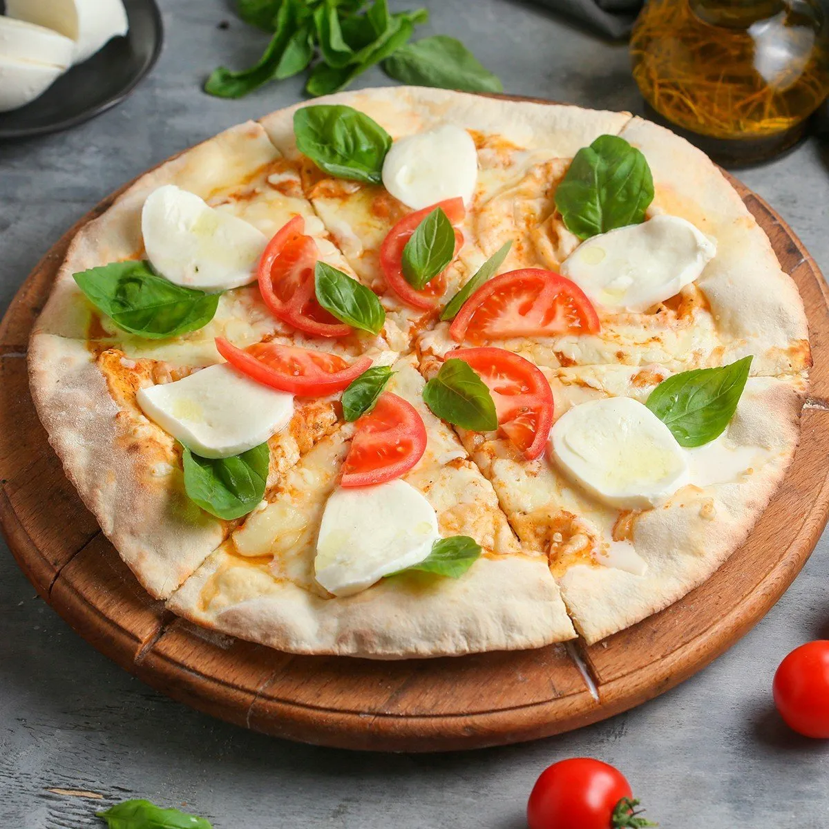 pizza-caprese