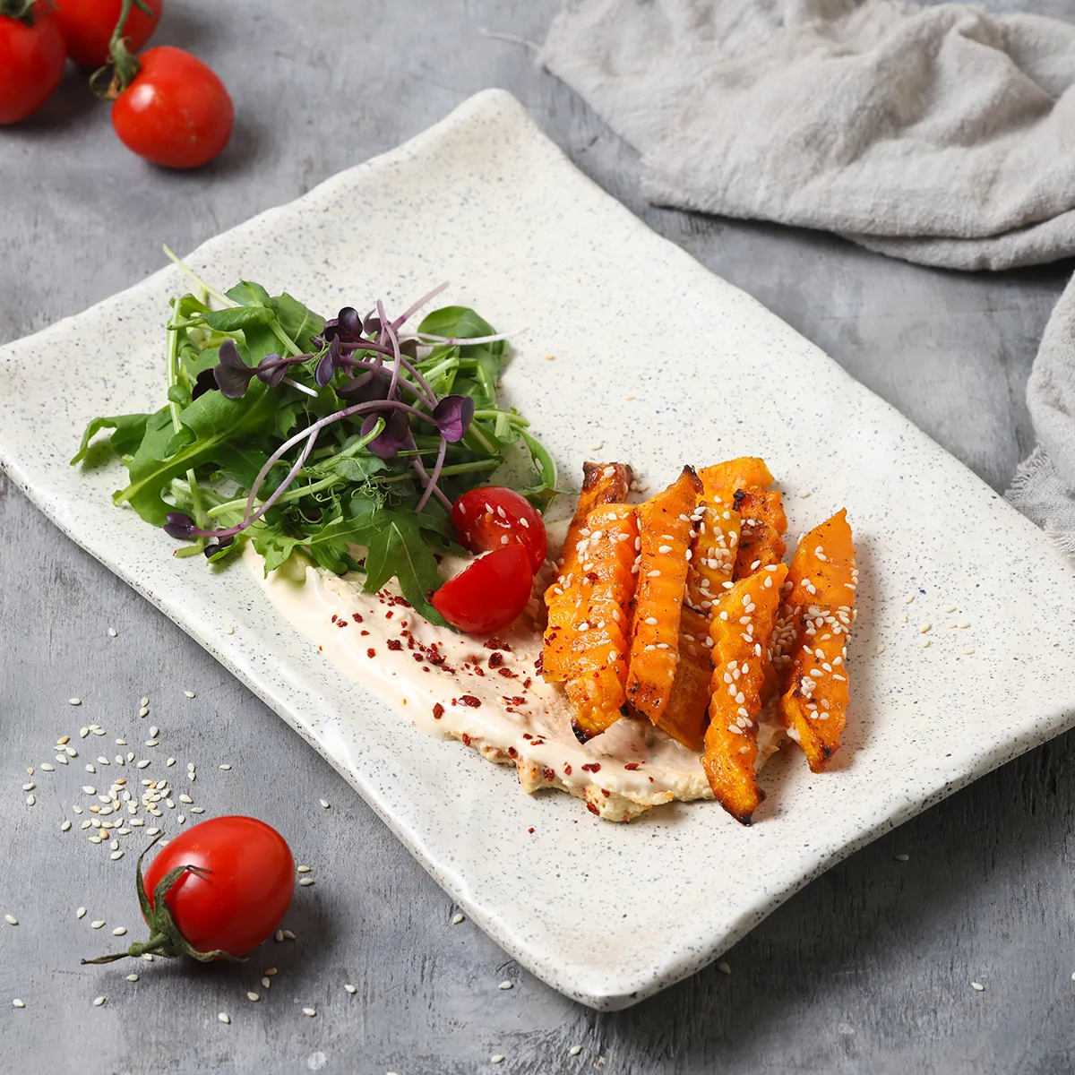 pumpkin-arugula-salad