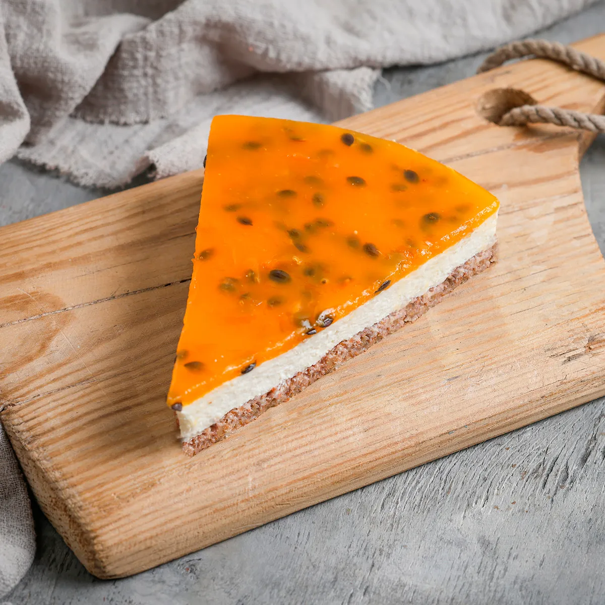 Maracuya-cheesecake