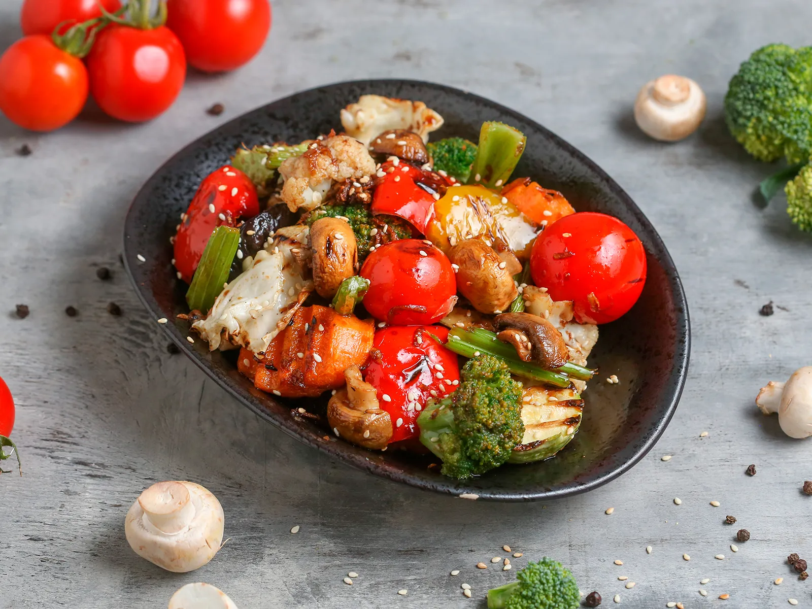 vegetable-trill-with-teriyaki-sauce