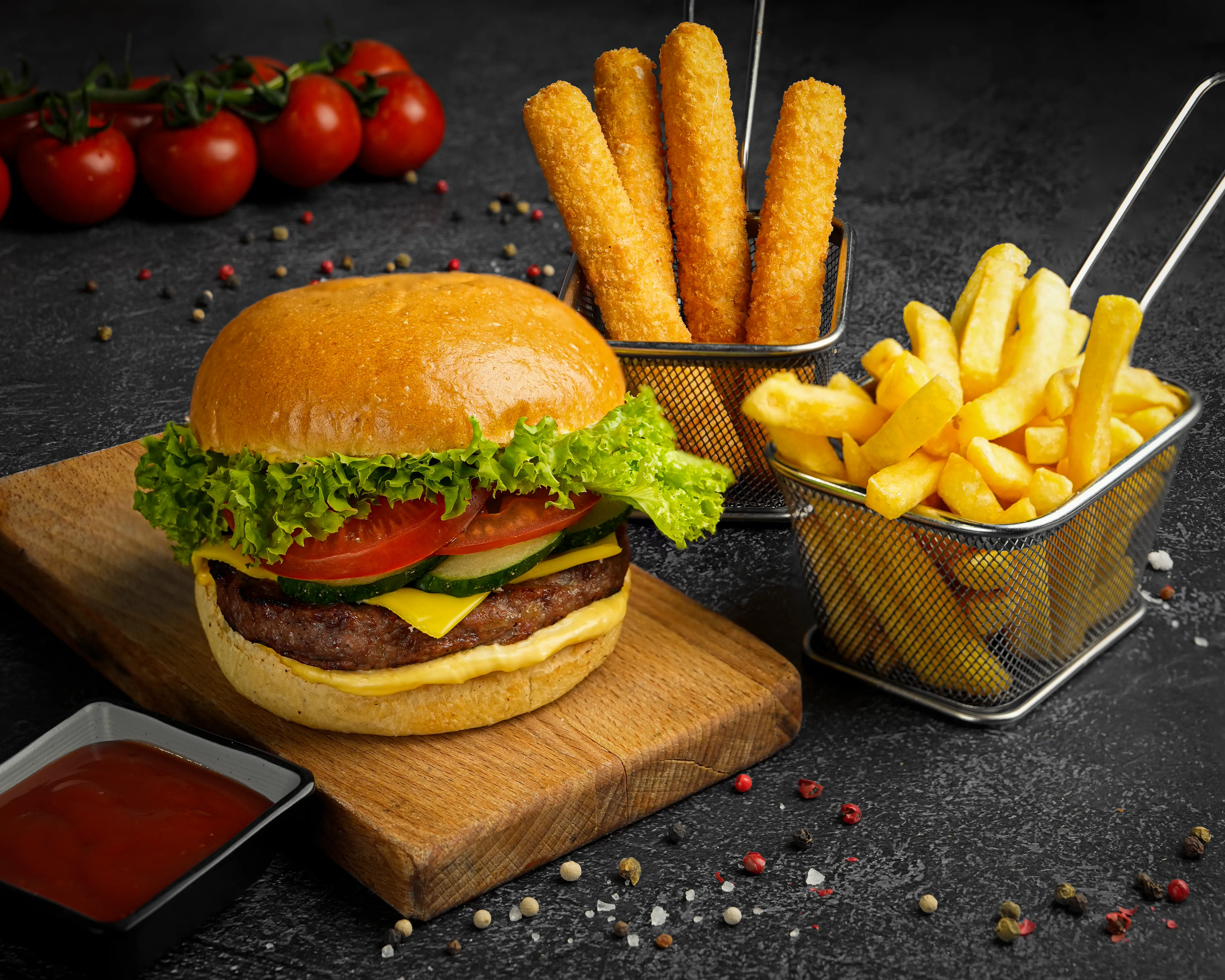 Combo-Beef-Cheeseburger