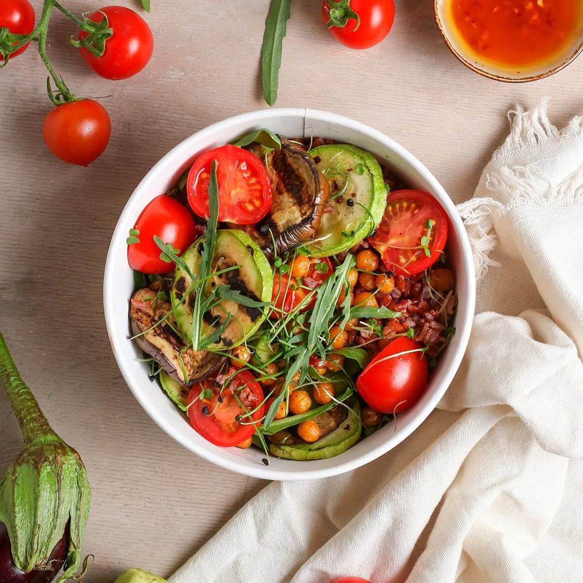 chickpea-red-rice-bowl